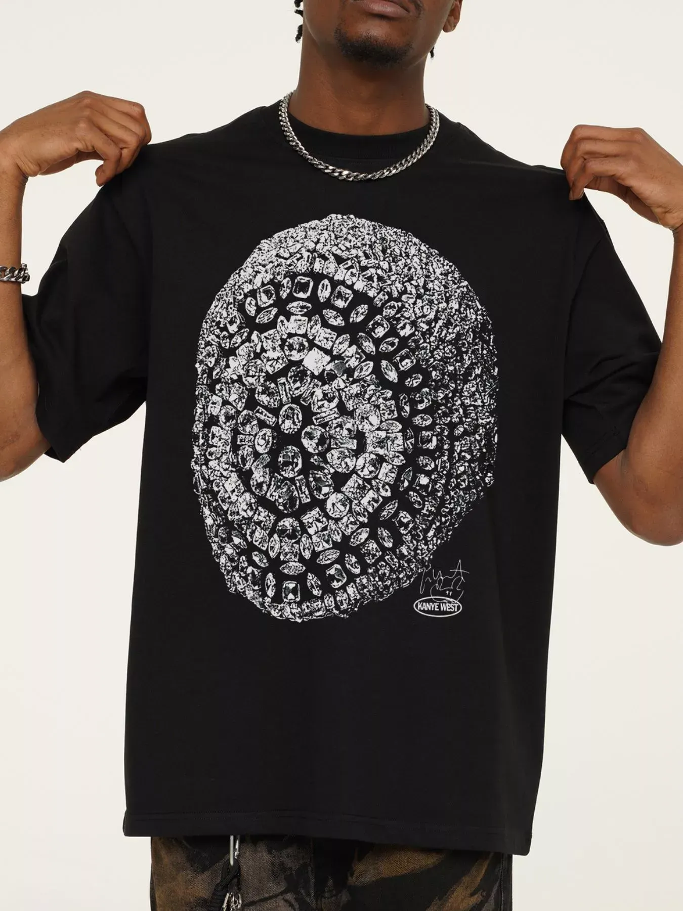 Men's Graphic Round Neck Short Sleeve T-Shirt