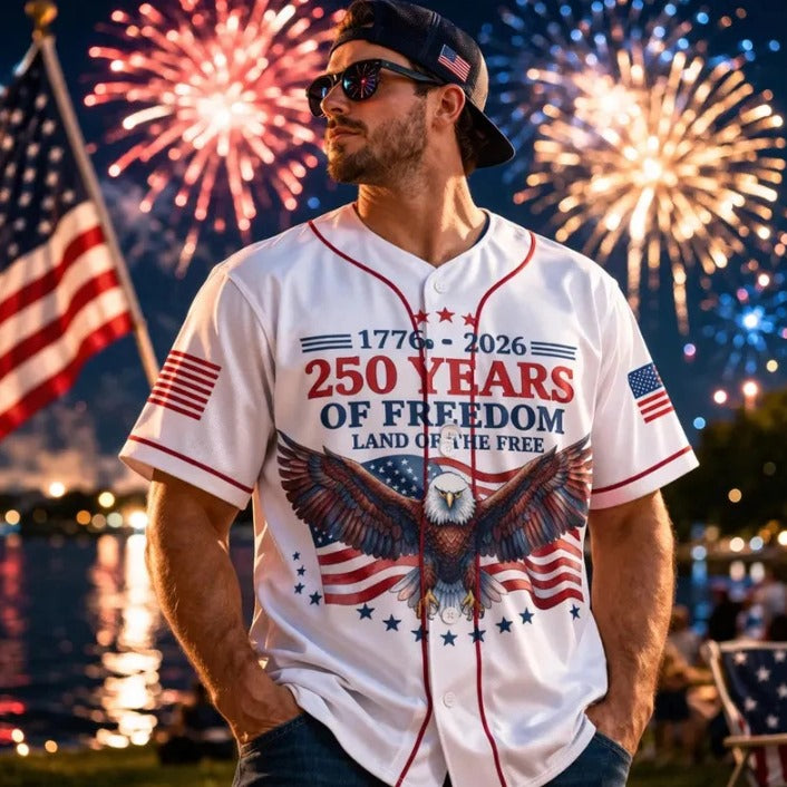USA 250th 2026 Baseball Jersey For Men