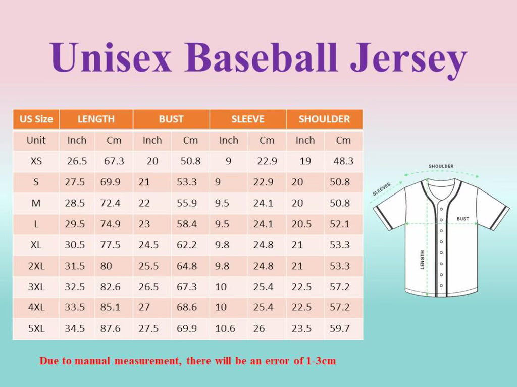 America 250th Anniversary Baseball Jersey