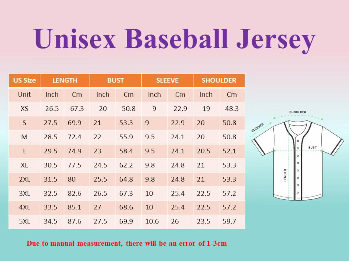 America 250th Anniversary Baseball Jersey