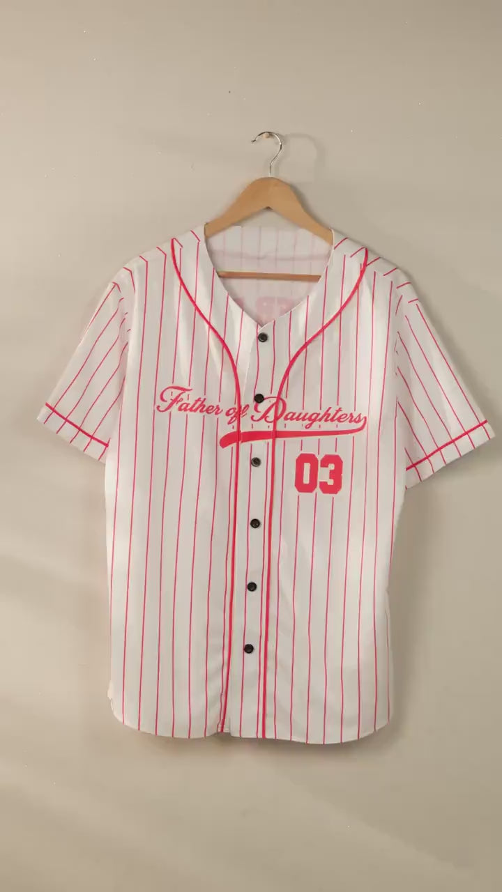 Personalized Name Team,Custom Stripe Line Color Baseball Jersey For Baseball Fans,Custom Number Baseball Team Jersey,Baseball Couple Jersey